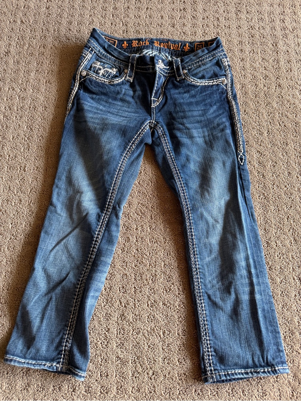 Y2K Vintage Rock Revival Ultra Low Rise Cropped Skinny Jeans